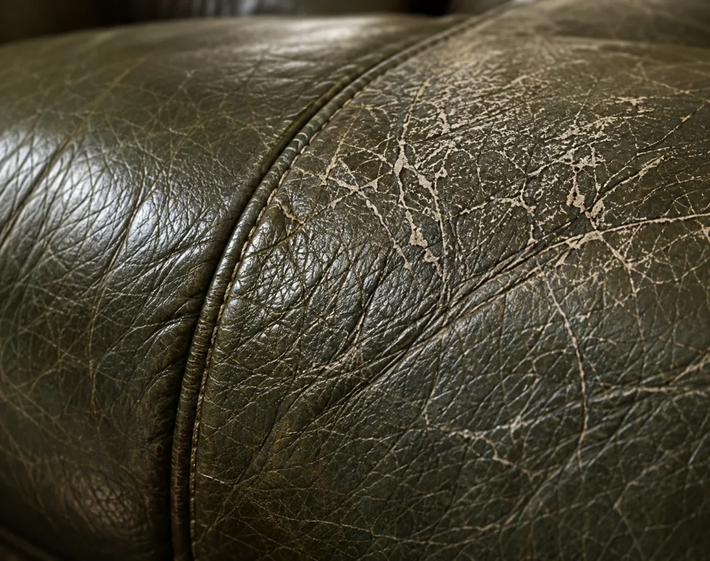 Leather armrest layer: the surface