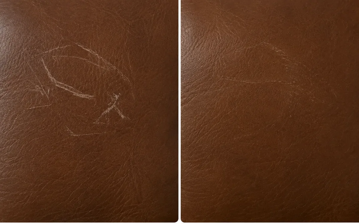 Cat scratches: scratches before and after repair