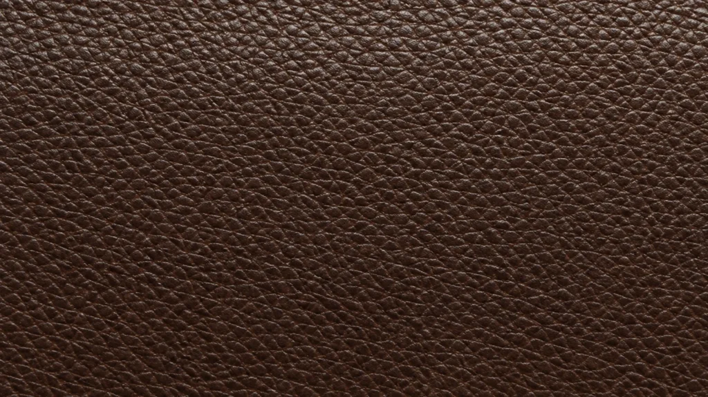 Dark Brown leather for an upholstered bed
