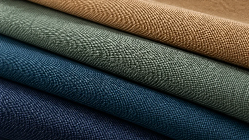 Performance fabric held in bulk