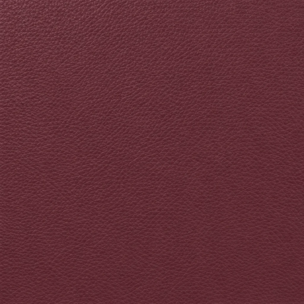 Burgundy swatch of healthcare-grade vinyl
