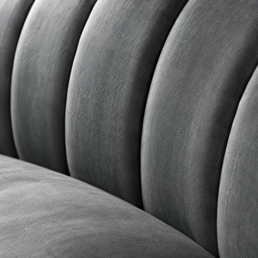 Wide channels on a chair back