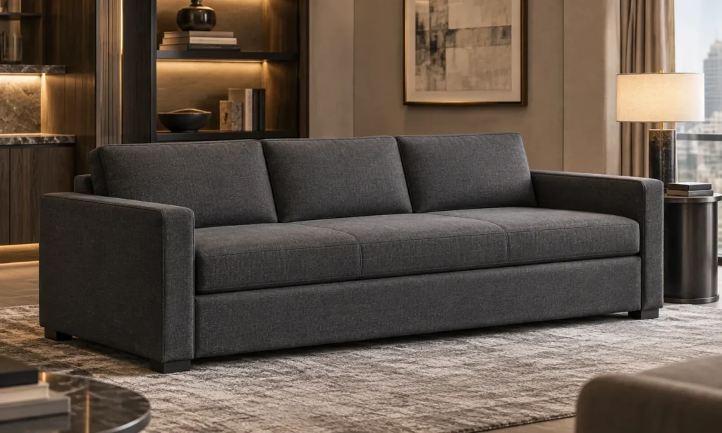 Three-seat pull-out style of sofa bed