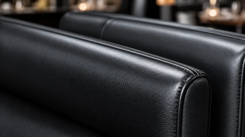 Commercial sofa, recovered