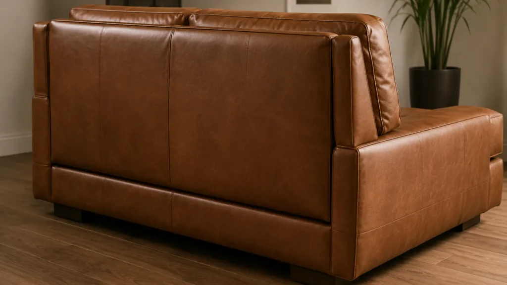 Commercial sofa, outside back