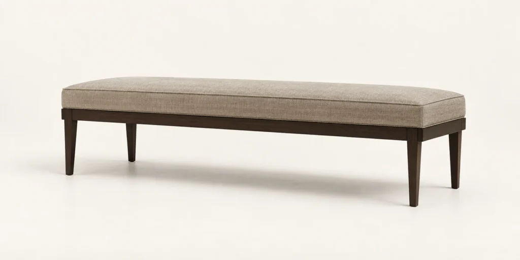 Made-to-order upholstered benches