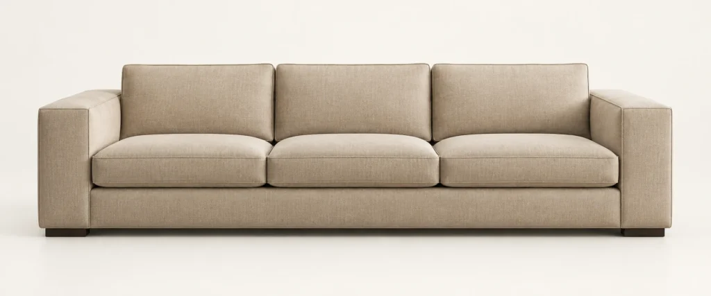 Made-to-order upholstered sofas