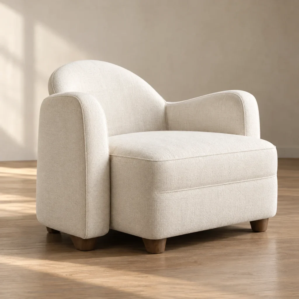Step in a custom upholstery project: shape
