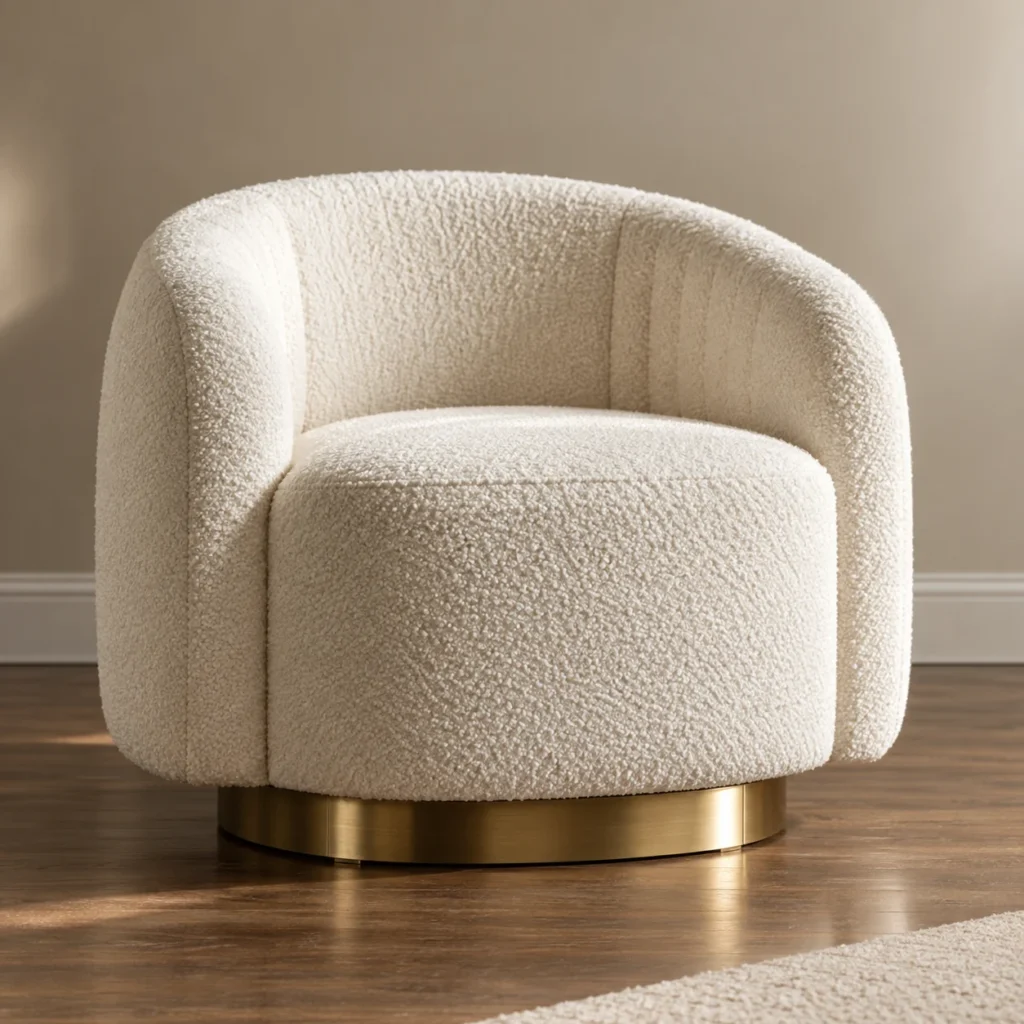 Custom furniture in a art deco revival style