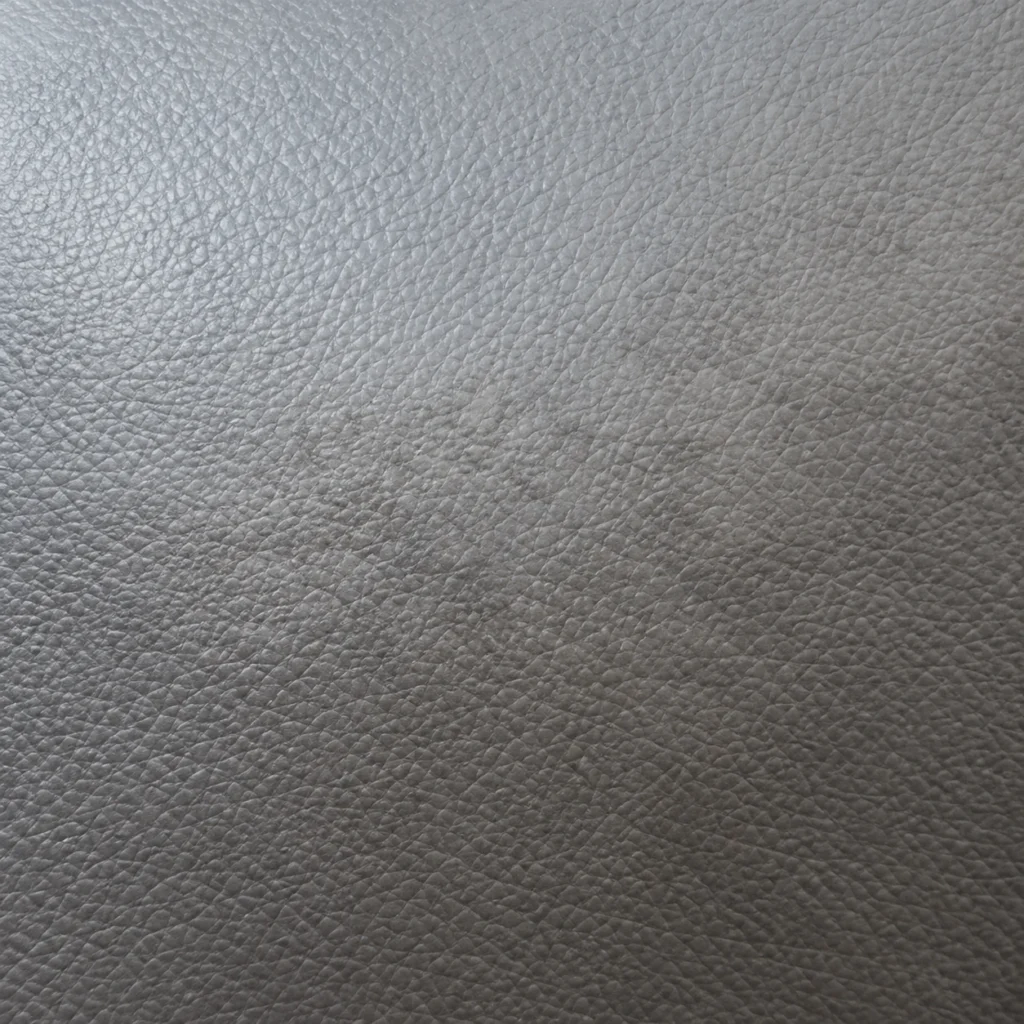 Wiped-off color seen on a medical chair