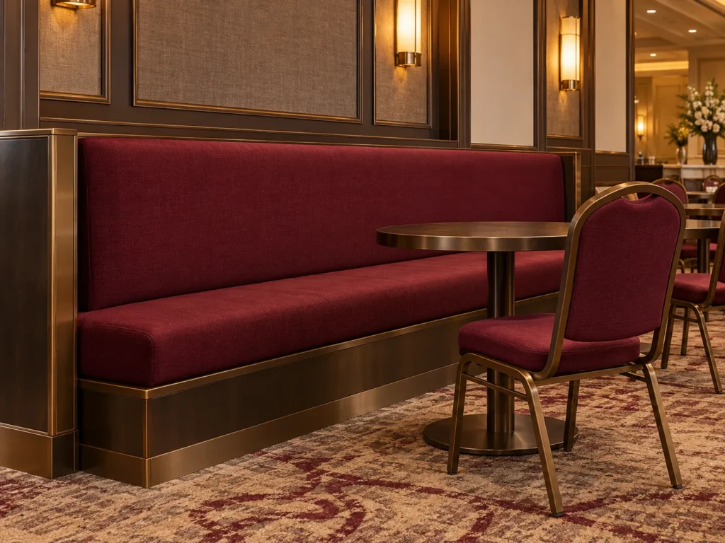 A recovered banquette run