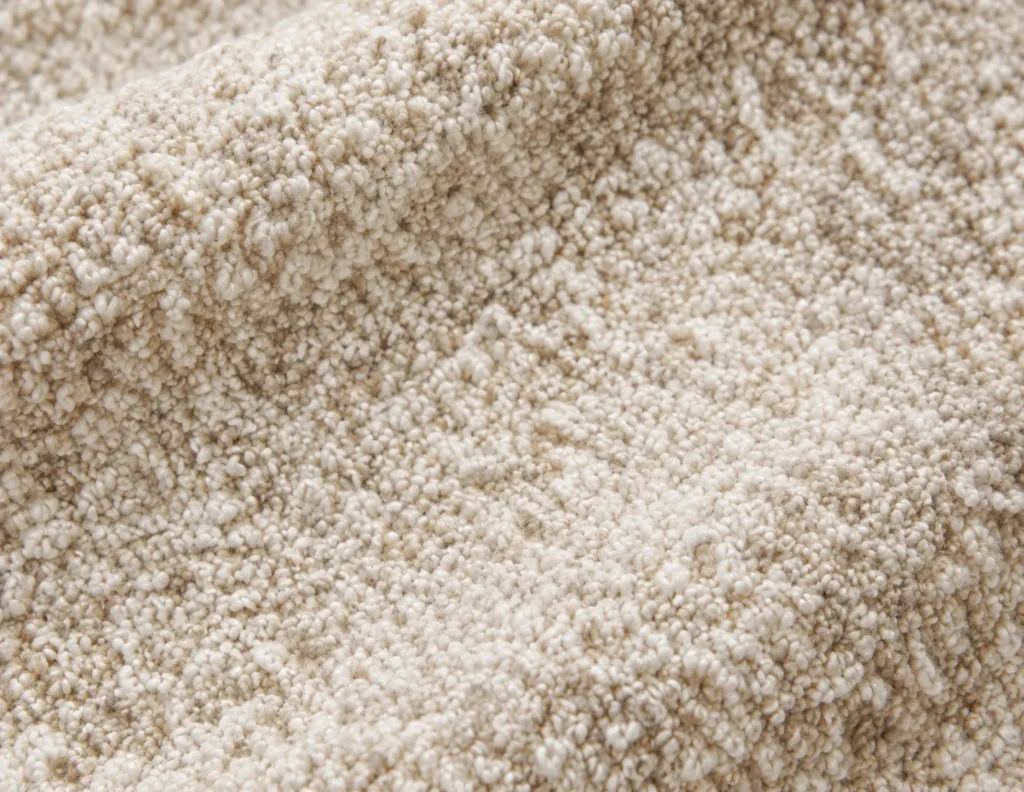 Boucle for a headboard