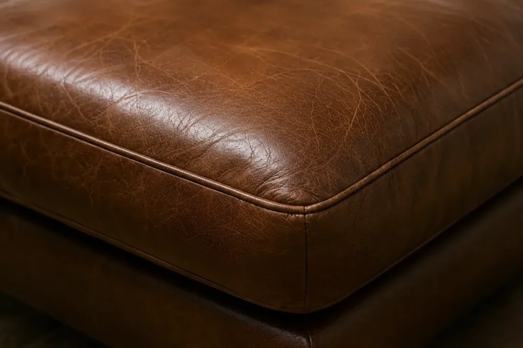 A hotel seat cushion after recoloring