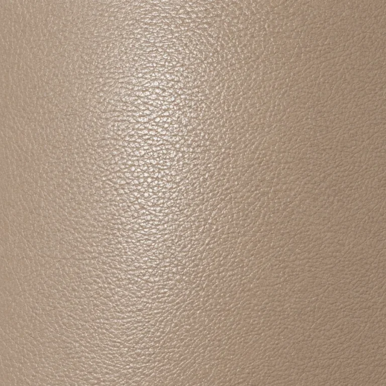 Sheen being matched on leather