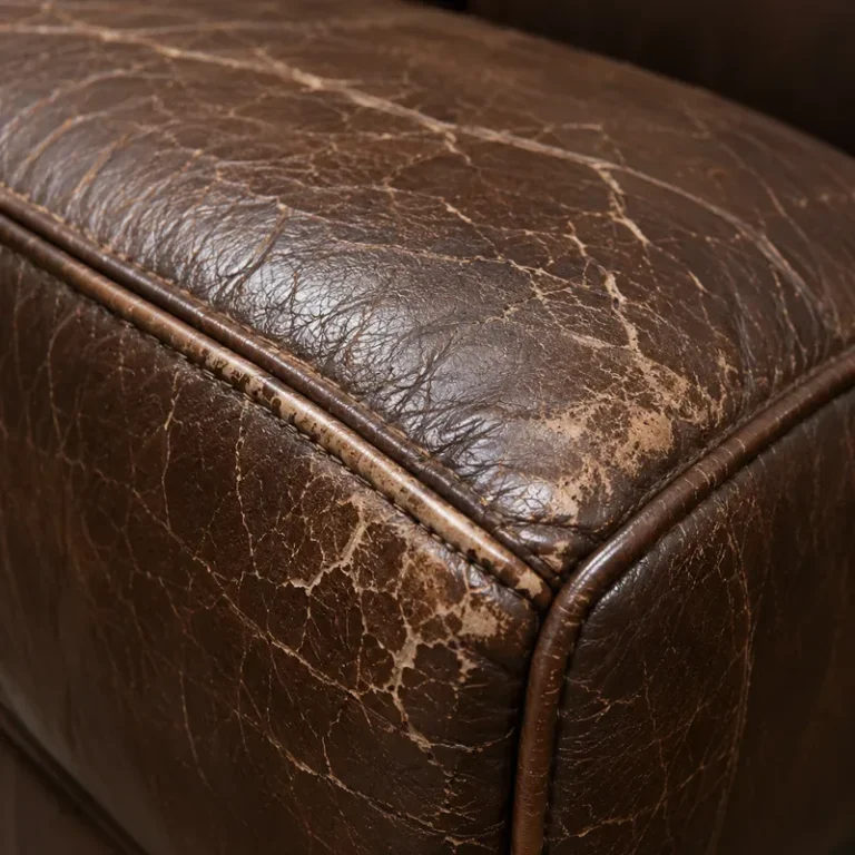 Leather cracked by radiators & vents