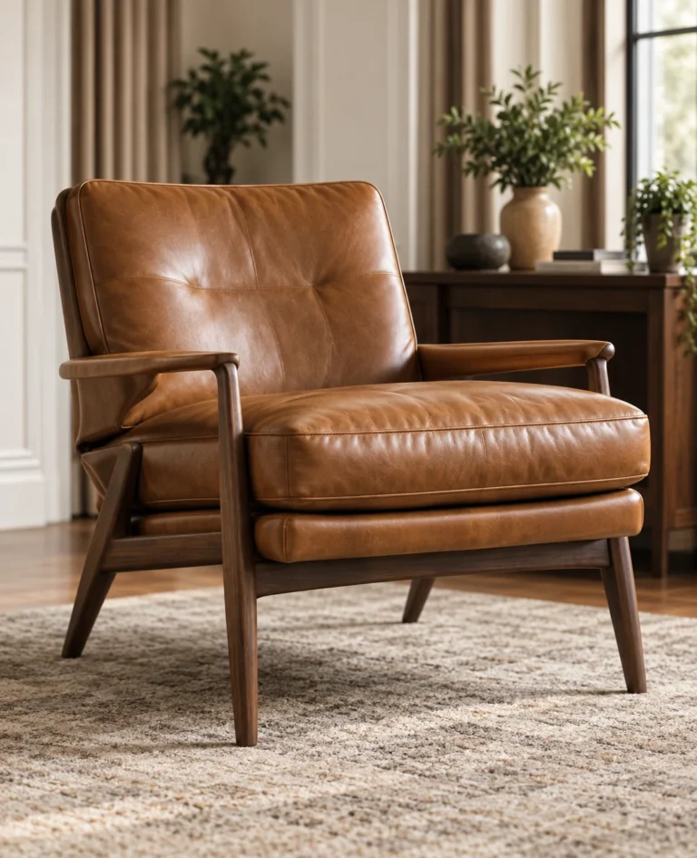 Leather chairs
