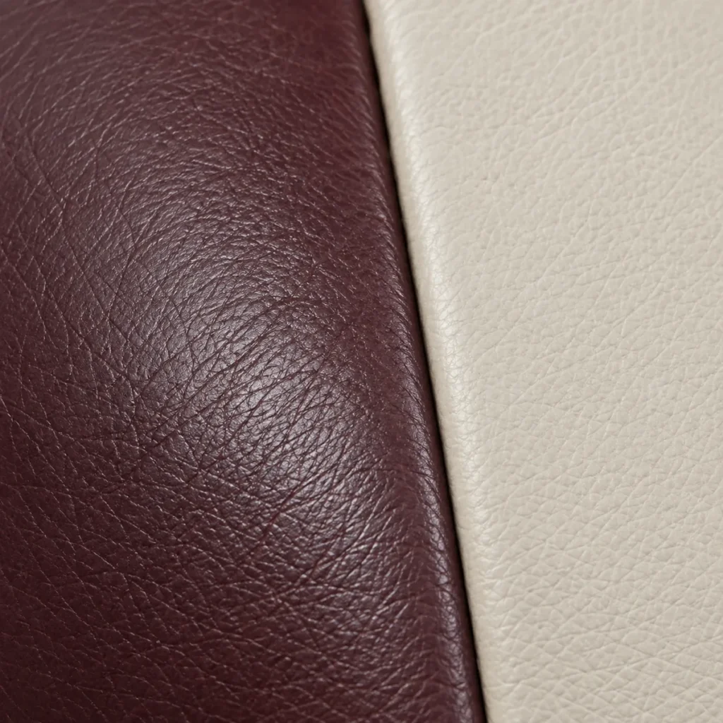 Color drifting on a leather repair