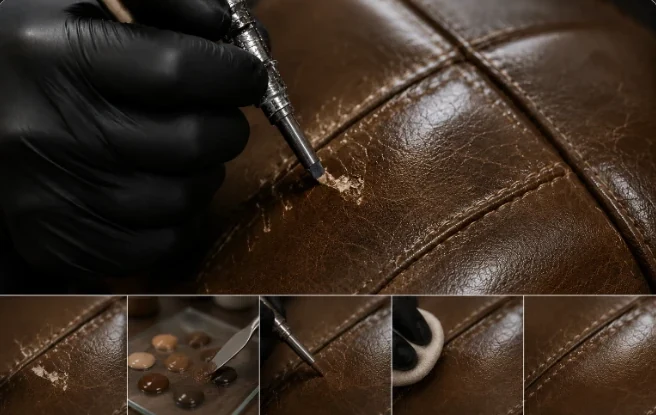 Airbrush colour recreation in steps