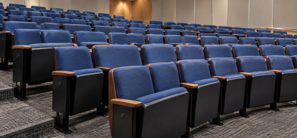 Lecture Halls with fixed auditorium seating
