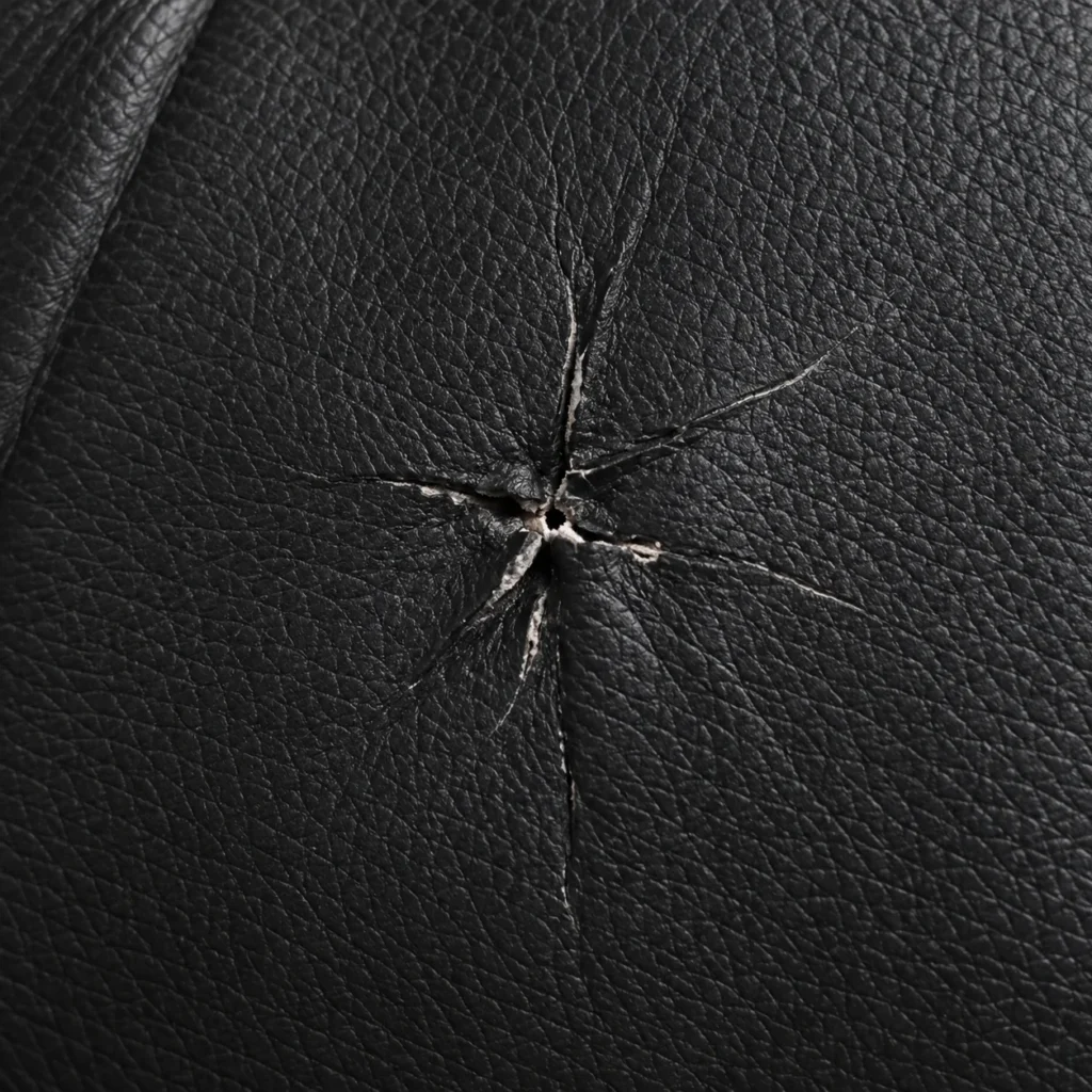 Massage chair: punctures