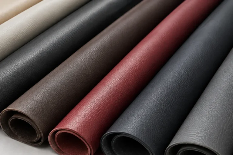 Leather and vinyl rolls being sourced for a match
