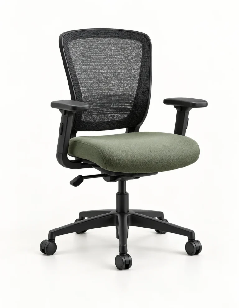 Office chair type: mesh-back chair