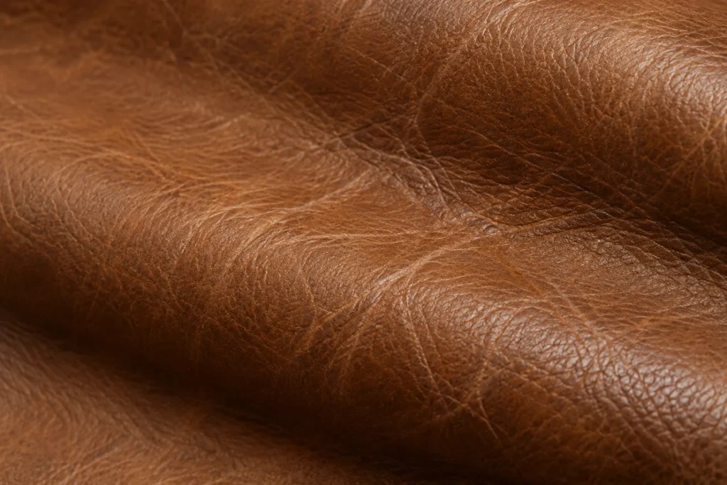 Distressed for a leather ottoman