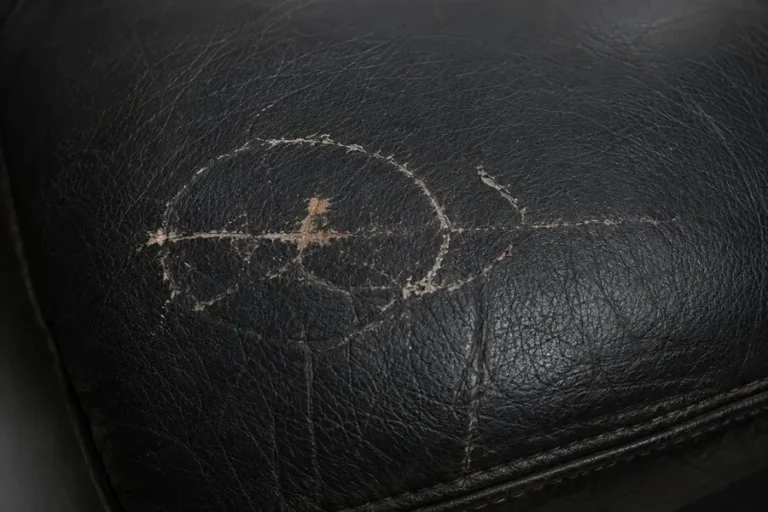 Pigmented leather surface