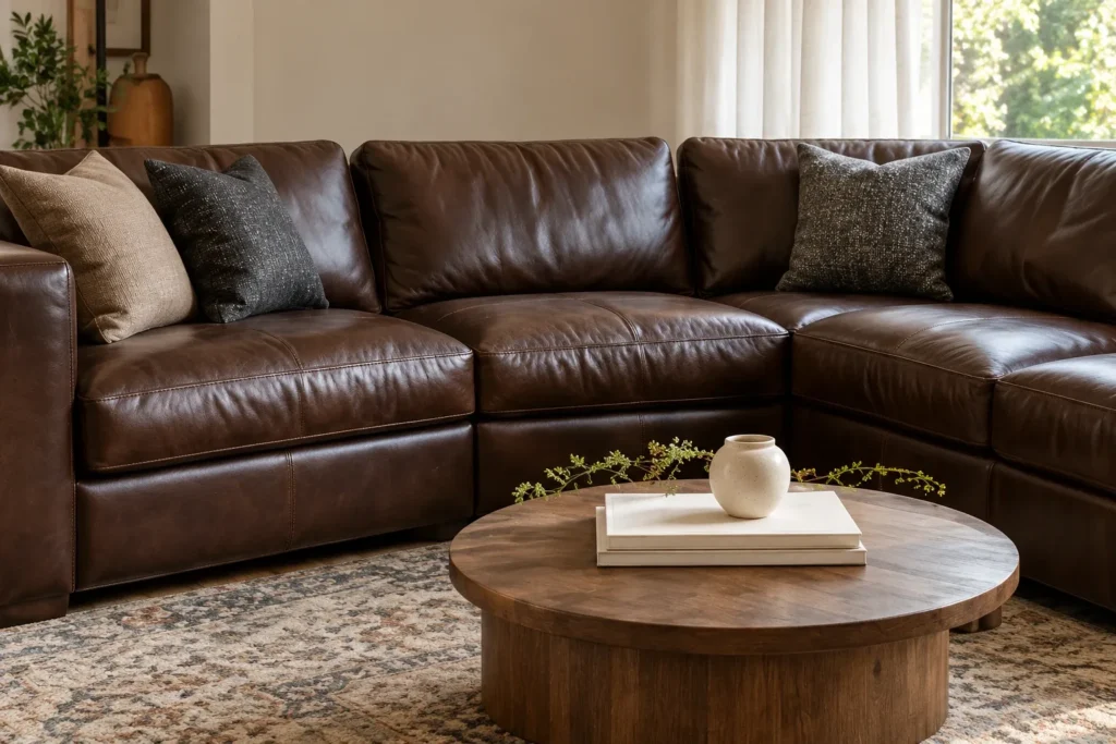 Leather that gains the most from a protective coat: kids, pets and daily use