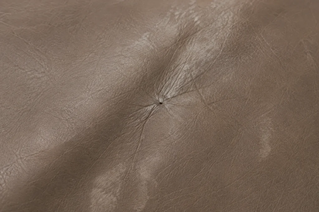 Leather protection guards against skin oils