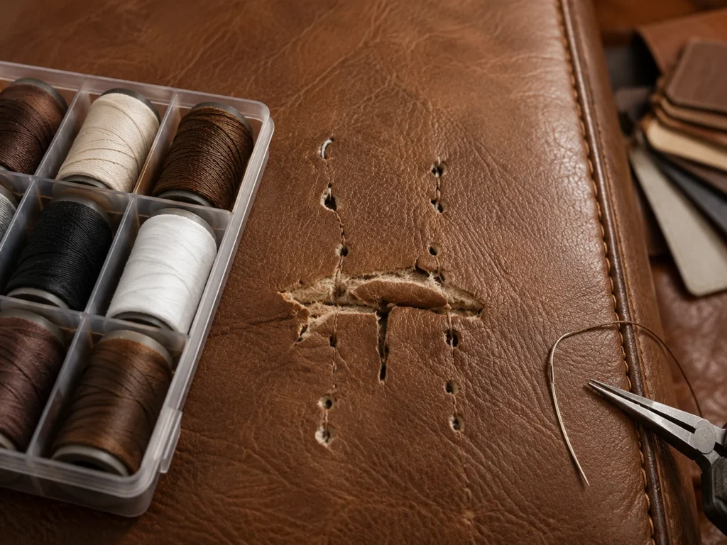 Seam matching: thread color