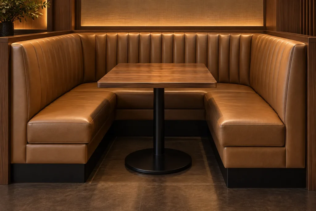 U-Shaped Booths booth seating