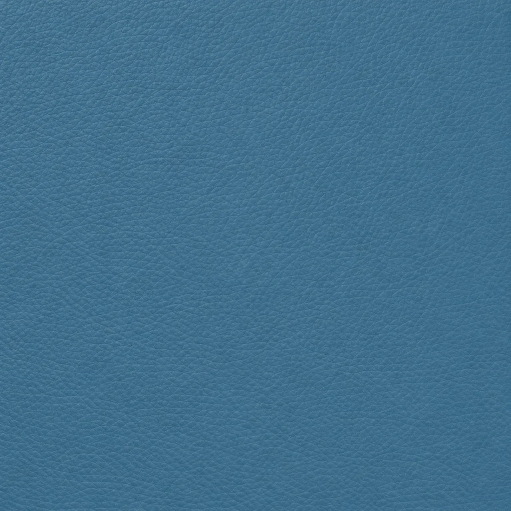 Teal swatch of healthcare-grade vinyl