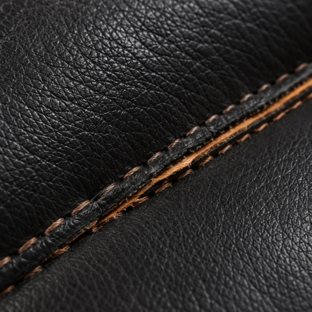 Piping wear on a theater recliner