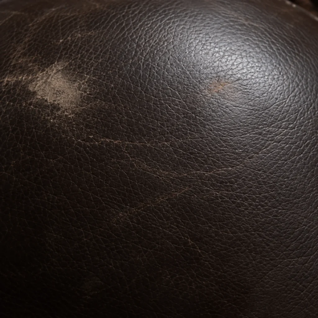 Corners wear on a theater recliner