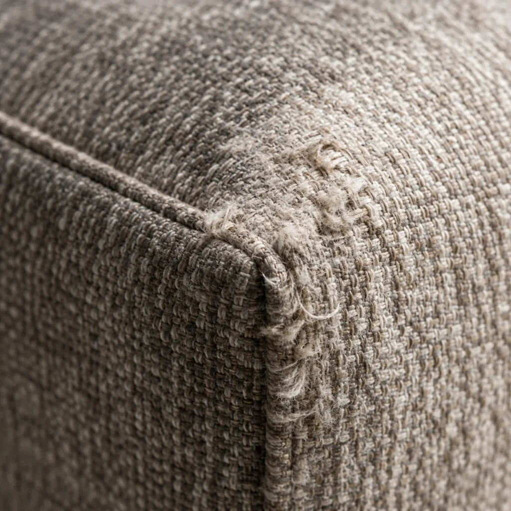 Rubbed corners headboard