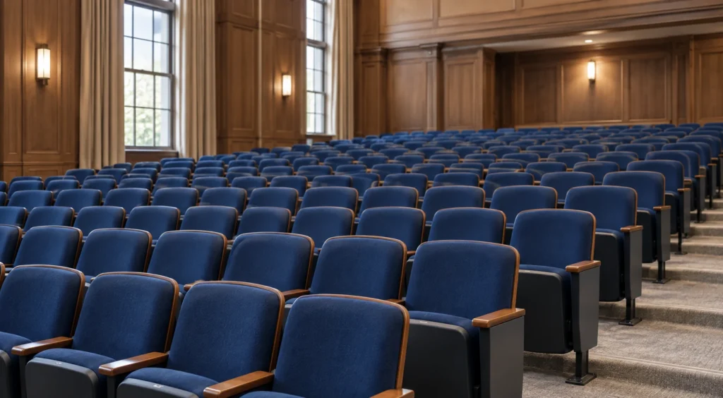 Universities with fixed auditorium seating