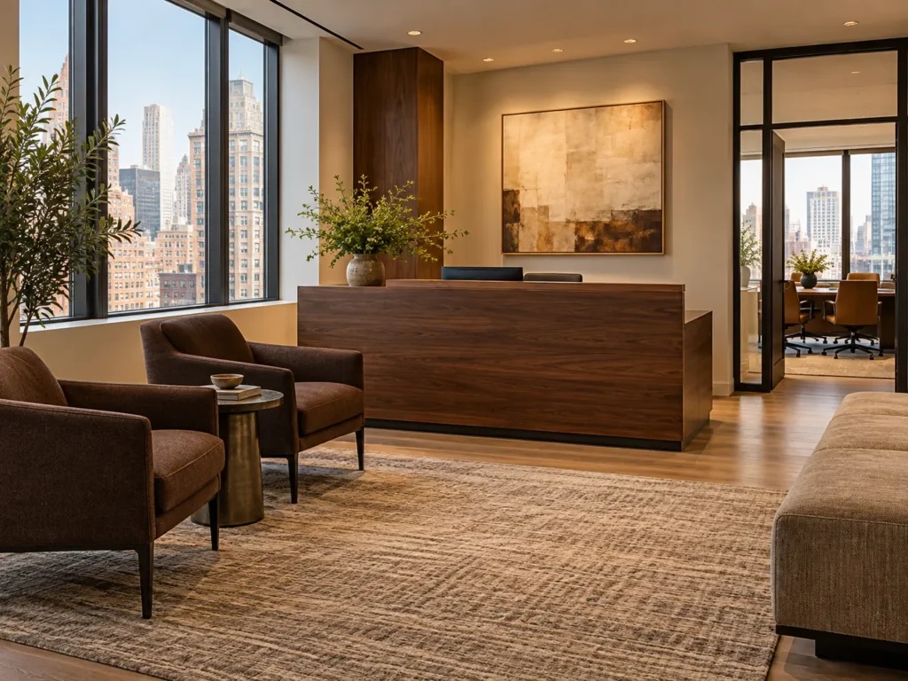 Office reception seating
