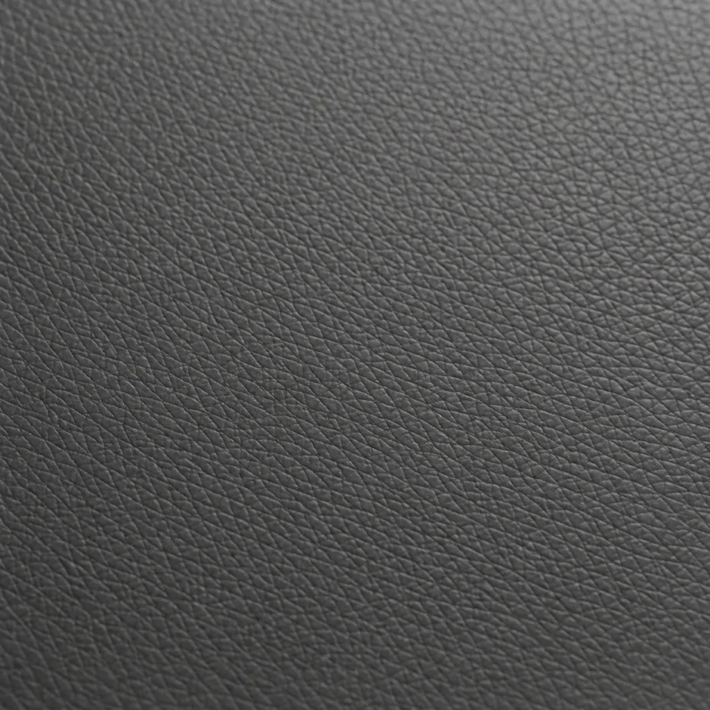 Close-up of amenity vinyl seating during restoration