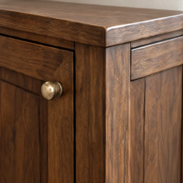 Repairing the wood on cabinets and side tables
